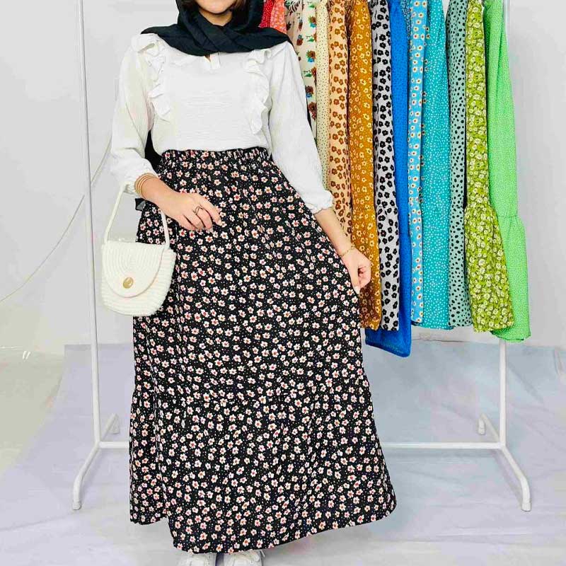 دامن پفکی ریماه (پک 5 عددی)