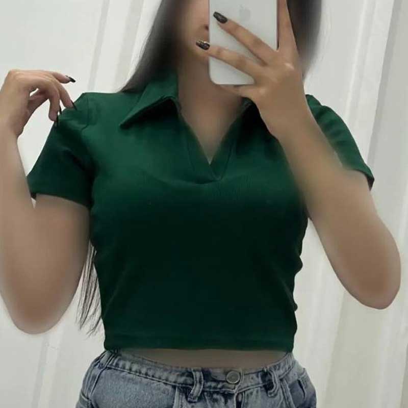 کراپ یقه مردانه (پک 6 عددی)