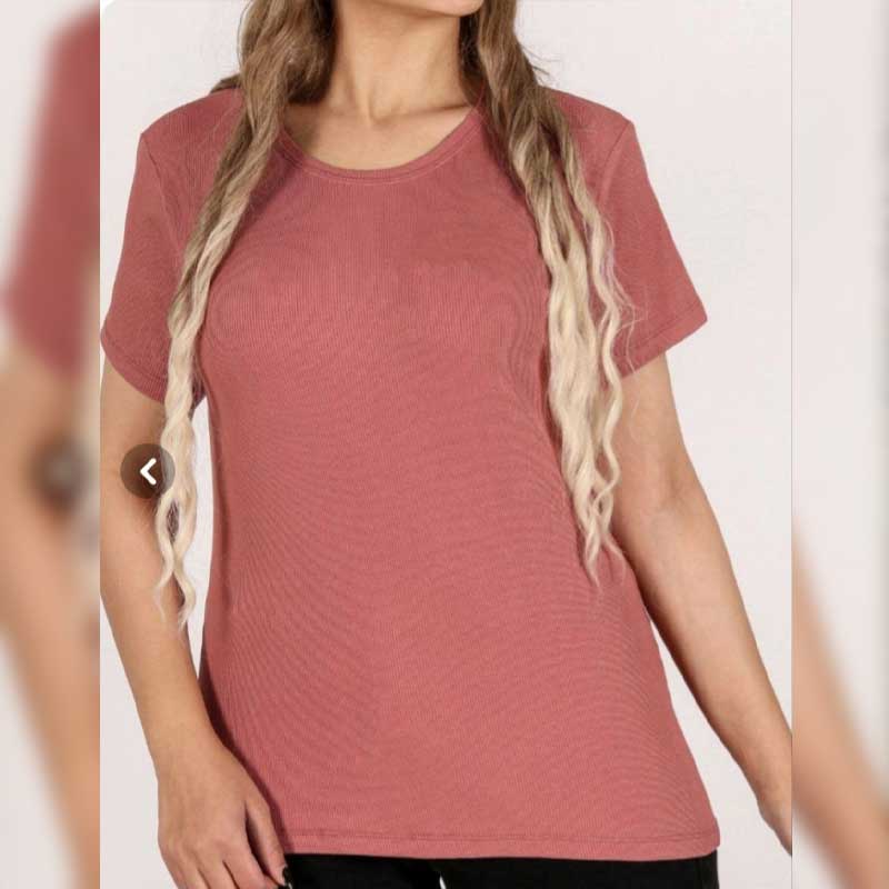 تیشرت نیم آستین(ساده ) (پک 6 عددی)