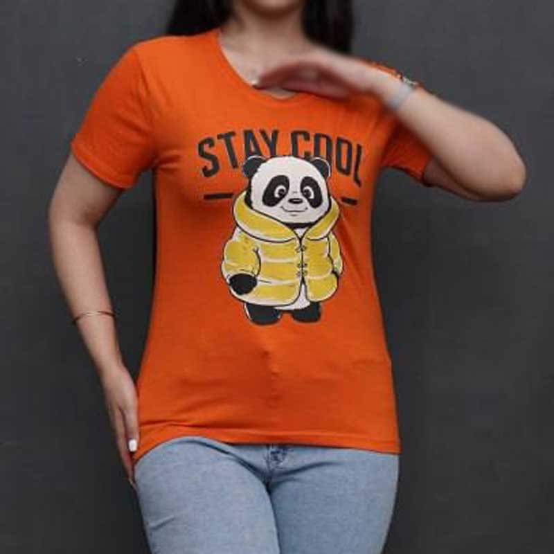 تیشرت چاپ پاندا (پک 6 عددی)