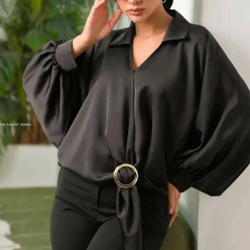 شومیز کرواتی الیزه گرم بالا (پک 6 عددی)