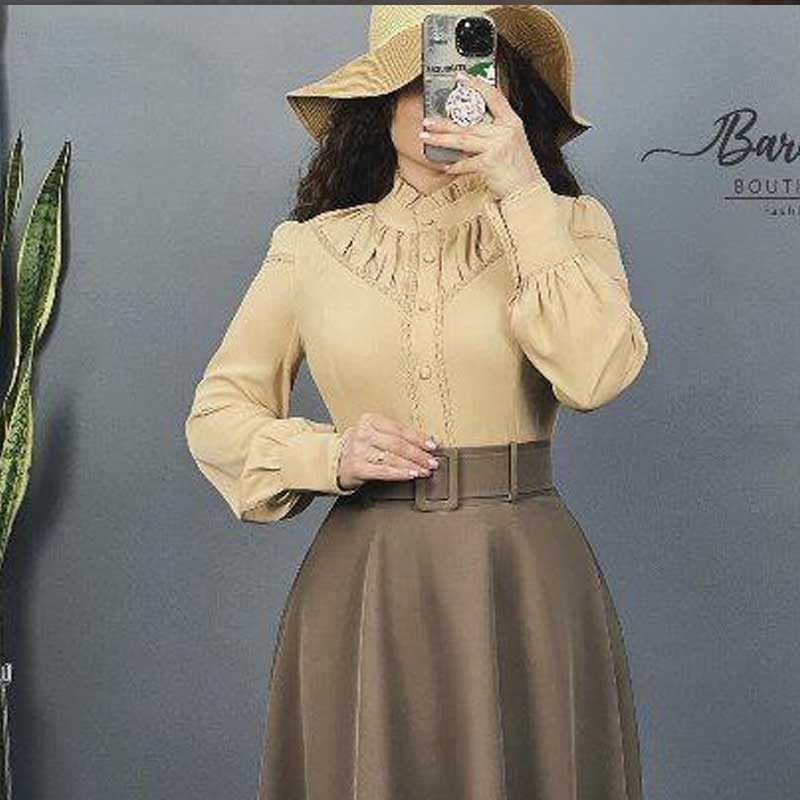 شومیز الیزه مدل عسل (پک 9 عددی)