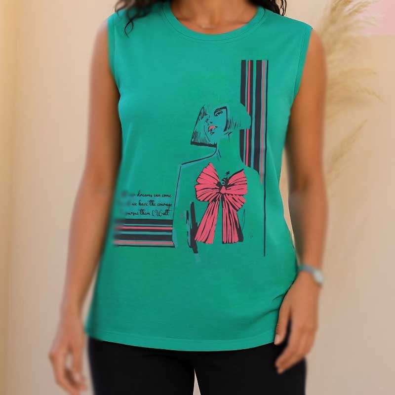 تیشرت استین حلقه ای پاپیون (پک 6 عددی)