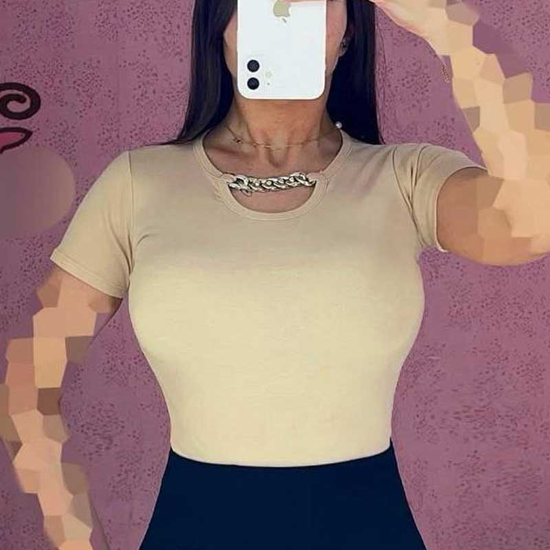 تیشرت فانریپ یقه اشکی کارتیر (پک 6 عددی)