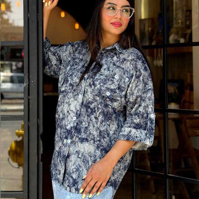 مانتو قواره دار جیب صلیبی ( پک 4 عددی)