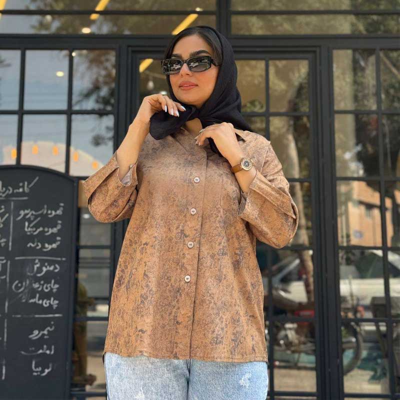 باکسی جلو دکمه یقه مردانه (پک 5 عددی)