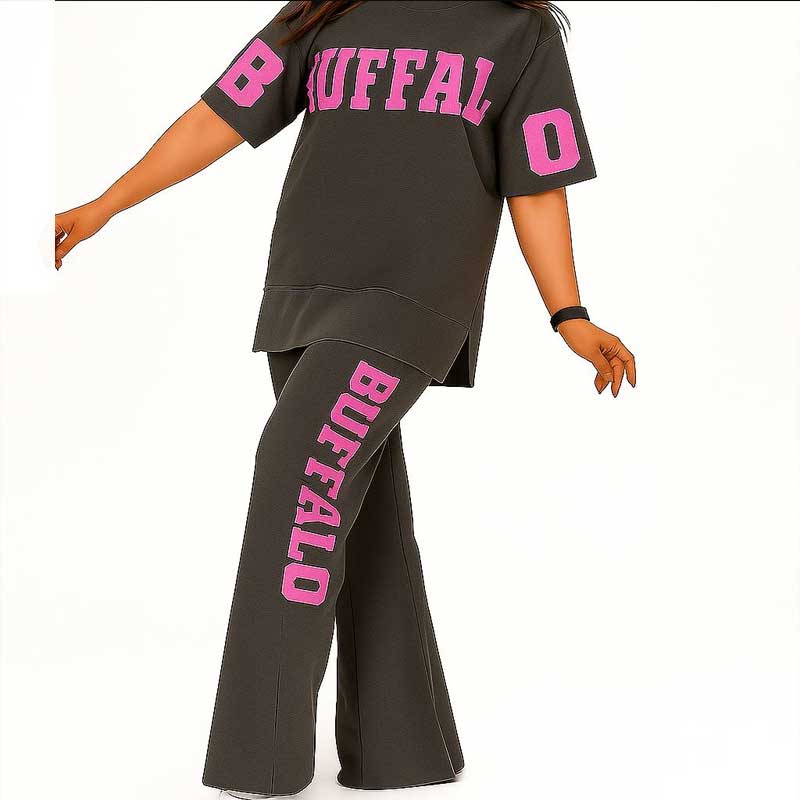 ست تیشرت و شلوار بگ (پک 6 عددی)