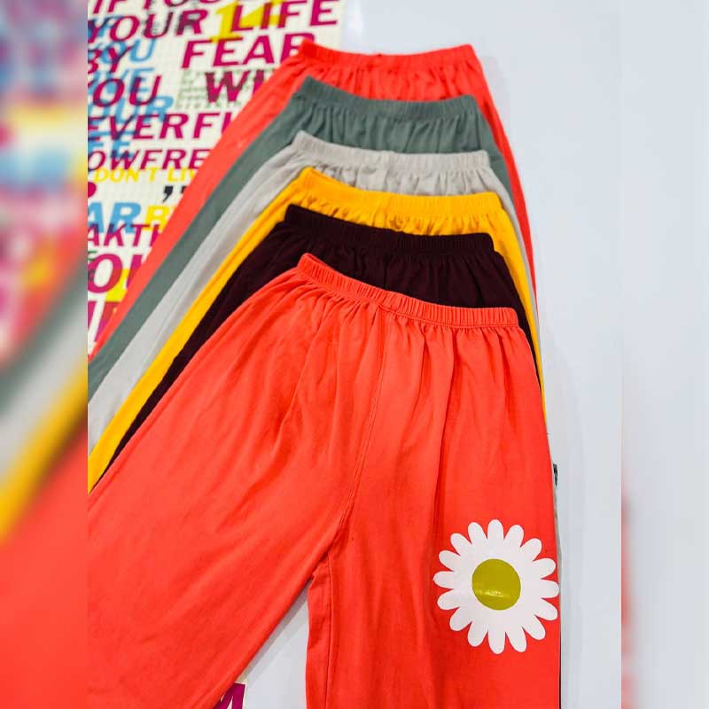 شلوارک قواره دار دمپا بندی (پک 6 عددی)