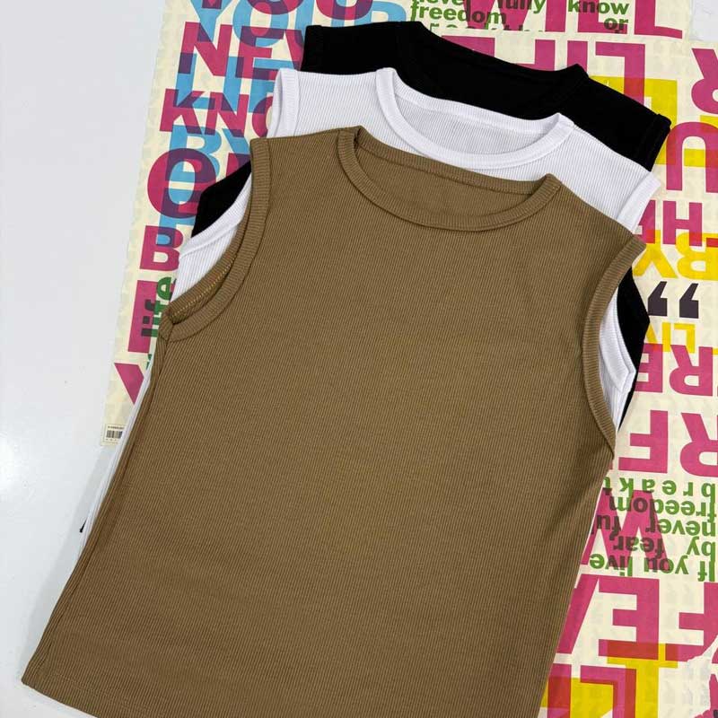 تاپ حلقه ای بیسیک قواره دار (پک 3 عددی)