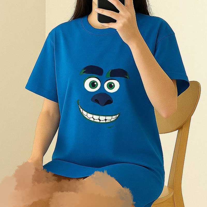 تیشرت چاپ انیمیشنی (پک 6 عددی)