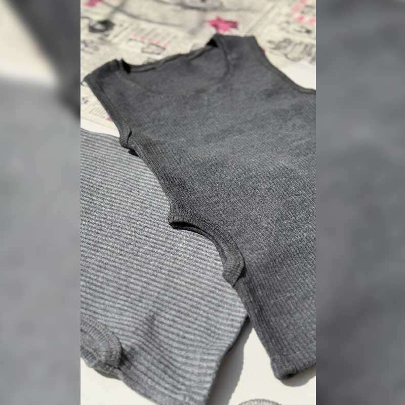 تاپ یقه گرد اشکی (پک 4 عددی)