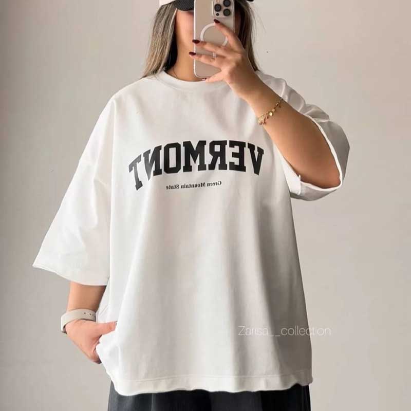 تیشرت لانگ لش vermonet (پک 6 عددی)