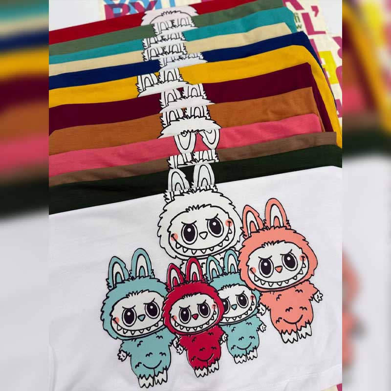 تیشرت لبوبو طرح جدید (پک 6 عددی)