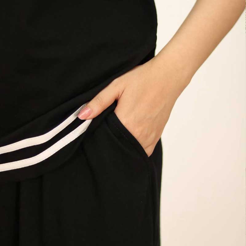 ست لانگ شلوار نواری (پک 6 عددی)