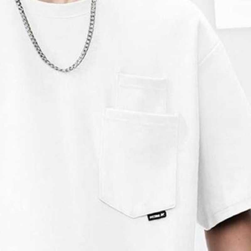 تیشرت لانگ لش دوجیب (پک 4 عددی)