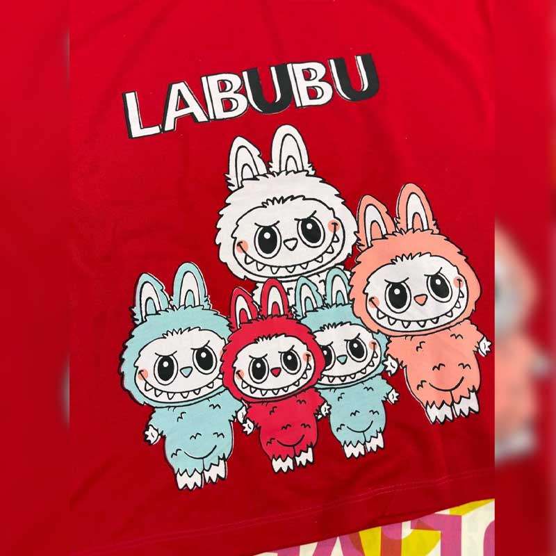 تیشرت لبوبو طرح جدید (پک 6 عددی)