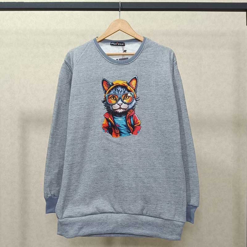 بلوز آستین بلند استیکری برجسته ( پک 3 عددی)