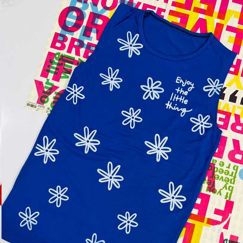 تاپ بلند چاپ بابونه (پک 6 عددی)