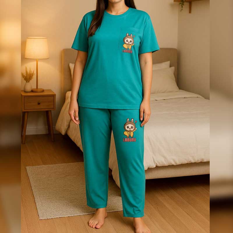 تیشرت شلوار لانگ جیب دار (پک 4 عددی)