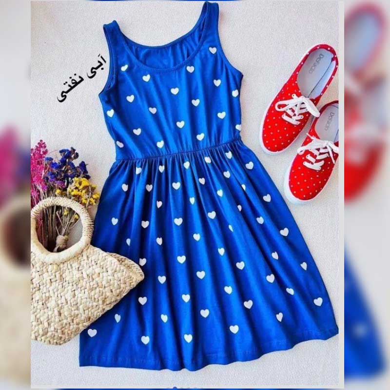 سارافون عروسکی چاپ قلب (پک 5 عددی)