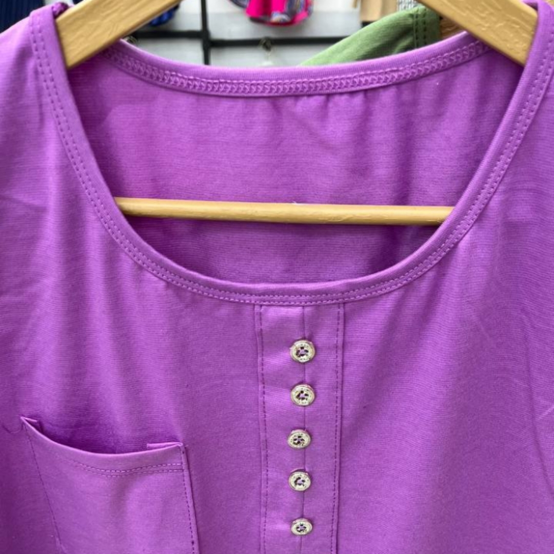 تاپ تک جیب جلو دکمه (پک 6 عددی)