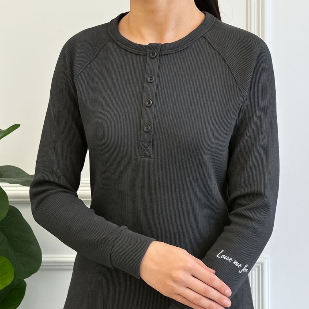 بلوز استین دار یقه ۴ دکمه (پک 6 عددی)