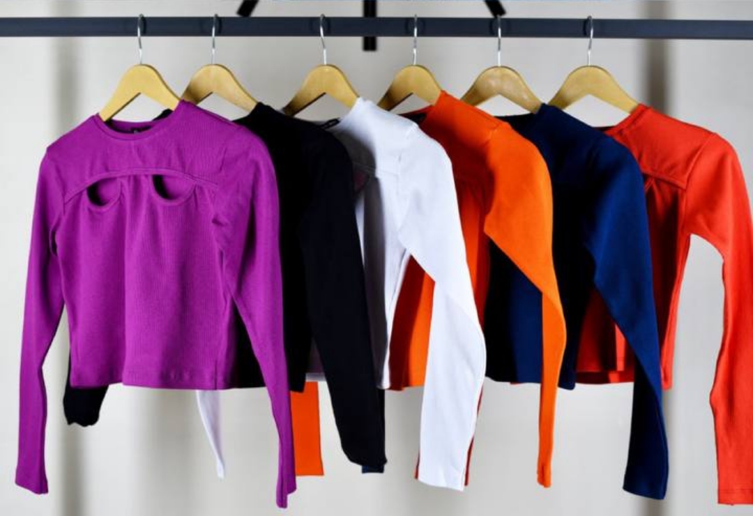 کراپ استین دار ۲ اشکی (پک 6 عددی)