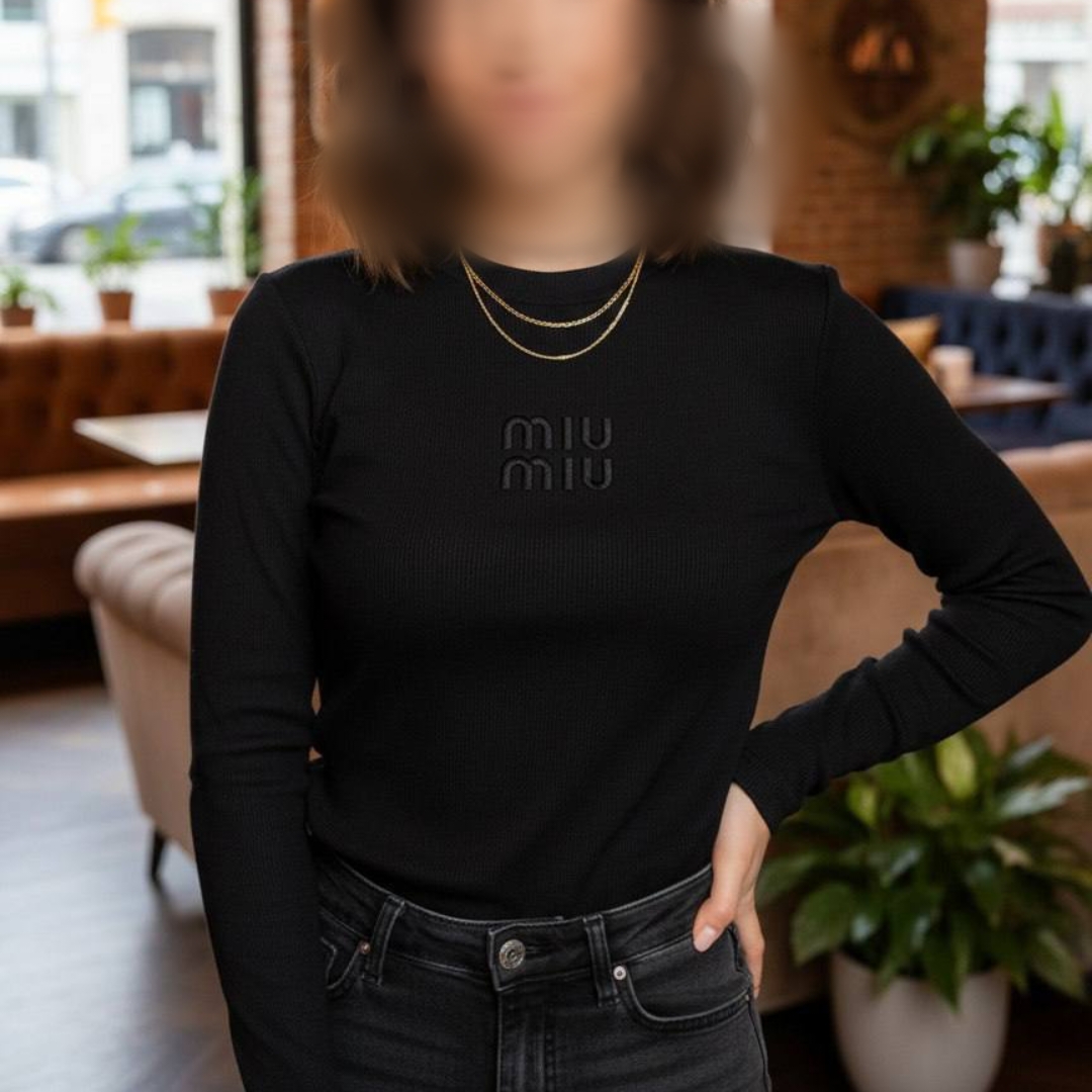 بلوز گلدوزی میو میو فینگر (پک 6 عددی)