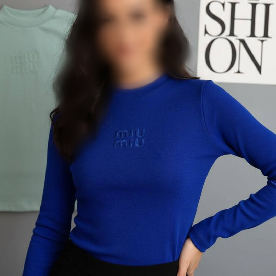 بلوز گلدوزی میو میو فینگر (پک 6 عددی)