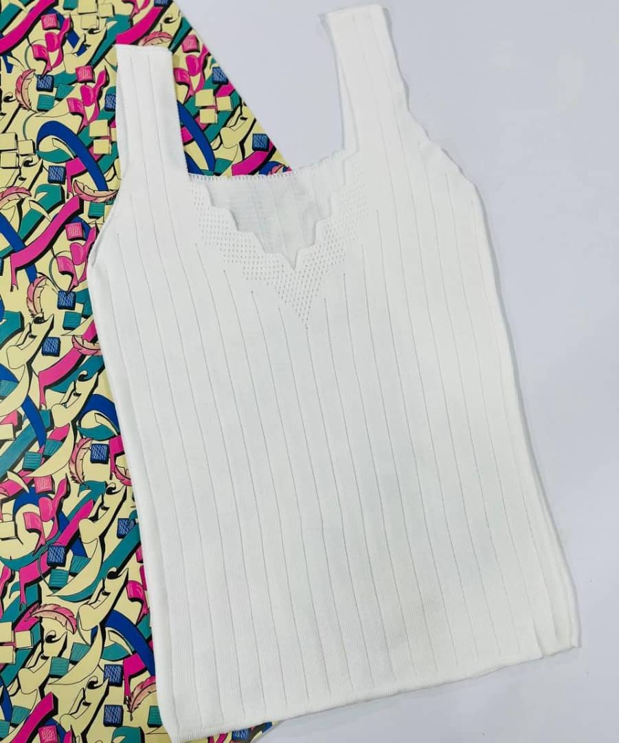 تاپ بافت یقه دلبر ( پک 3 عددی)