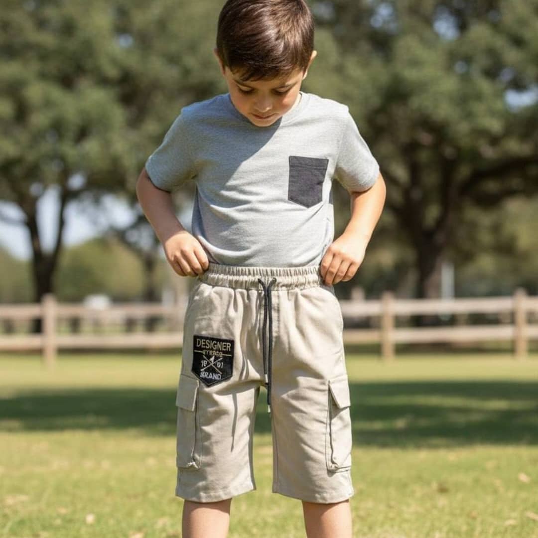 شلوارک بچگانه ۷۰،۸۰،۹۰ (پک 3 عددی)