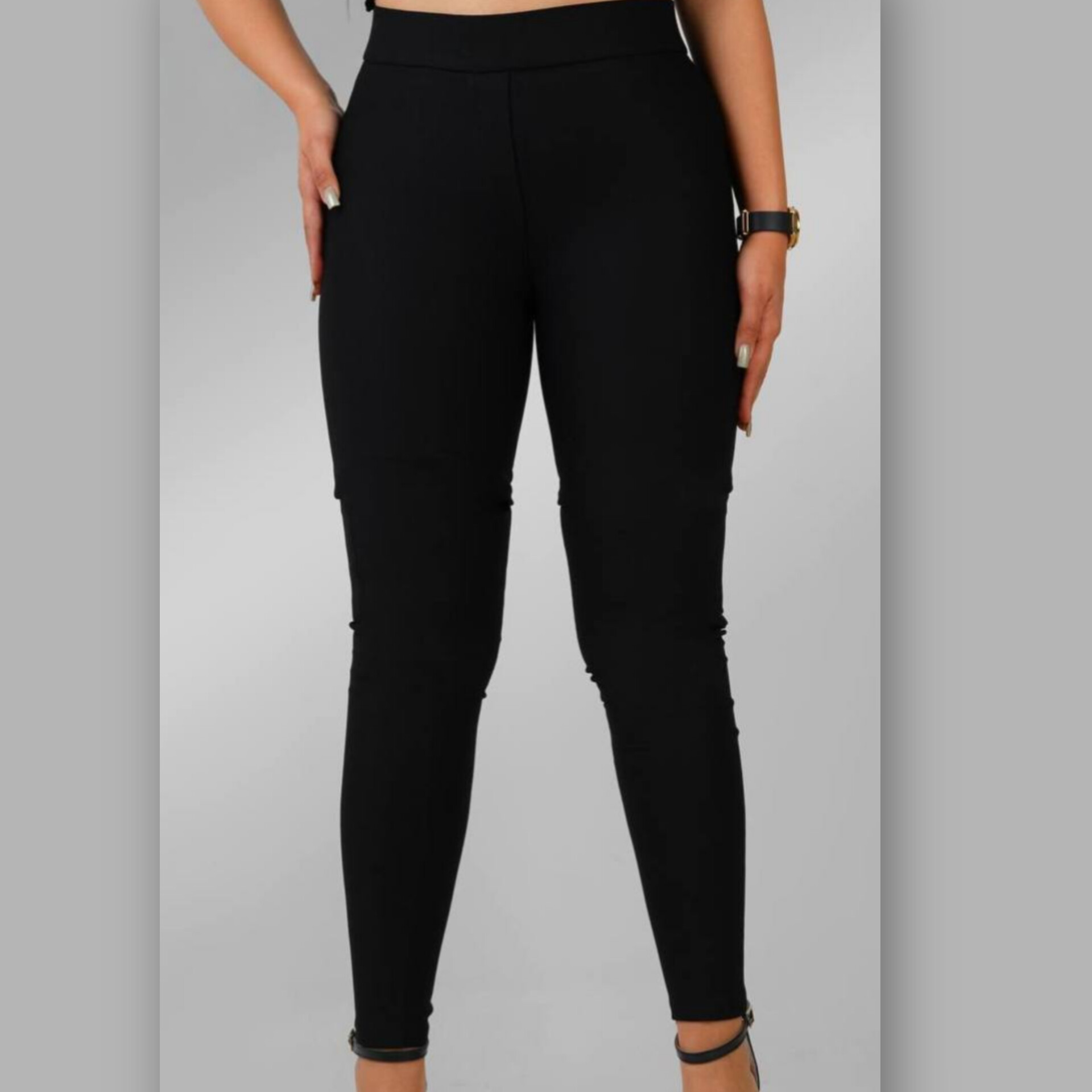 شلوار لگ زنانه جذب قد ۱۰۰عمده (پک 4 عددی)