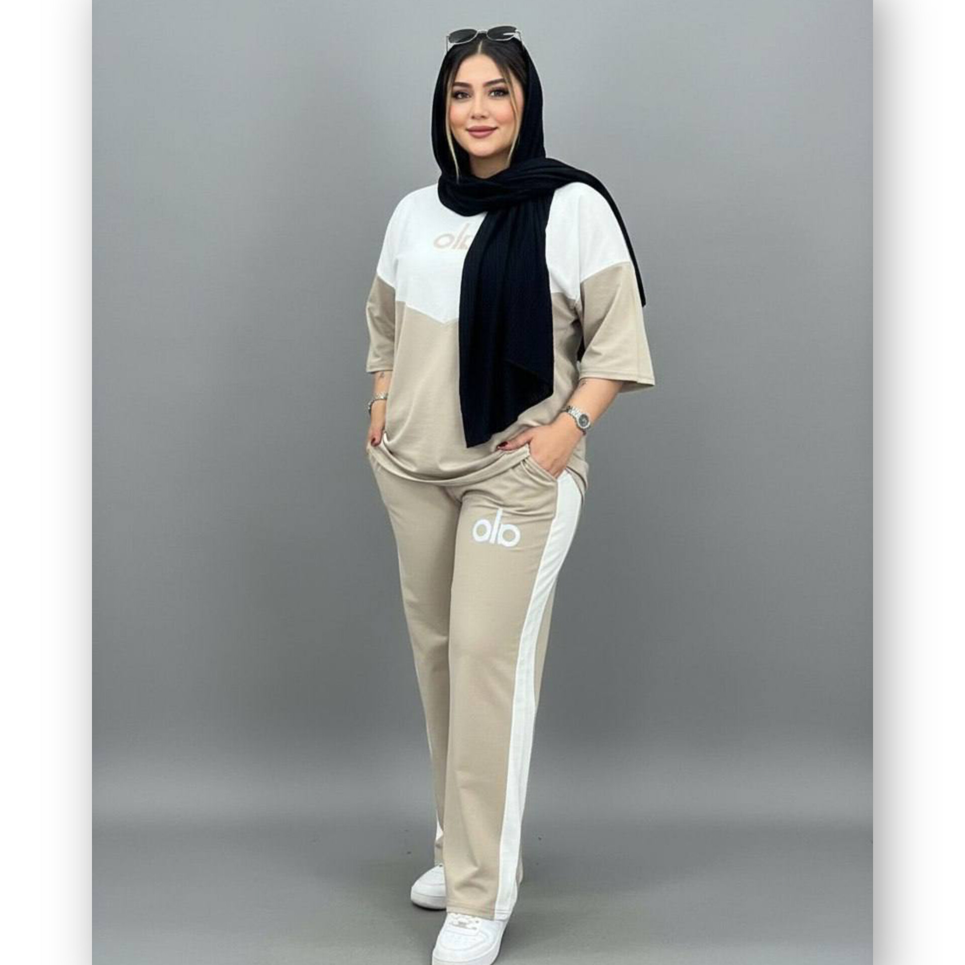 ست تیشرت شلوار الو عمده (پک 6 عددی)