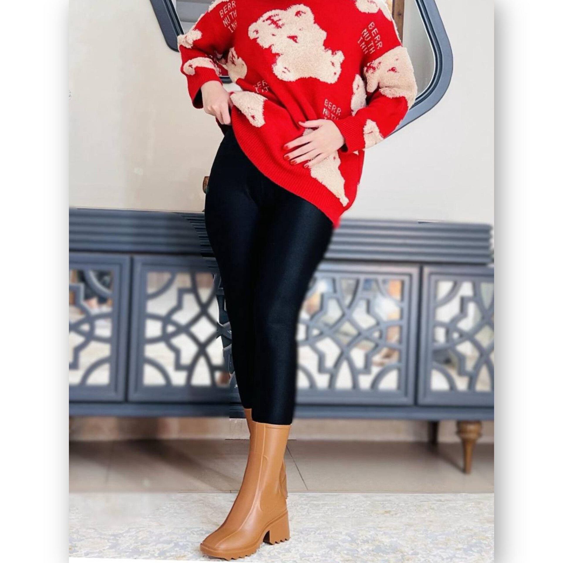 لگ شاین براق چرم عمده (پک 6 عددی)