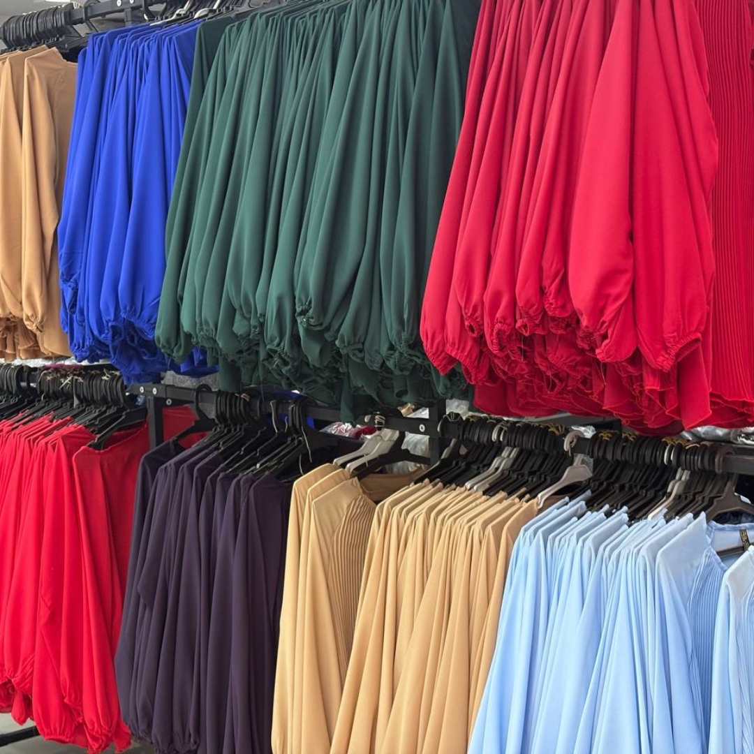 شومیز جلو پلیسه مدل سما عمده (پک 5 عددی)