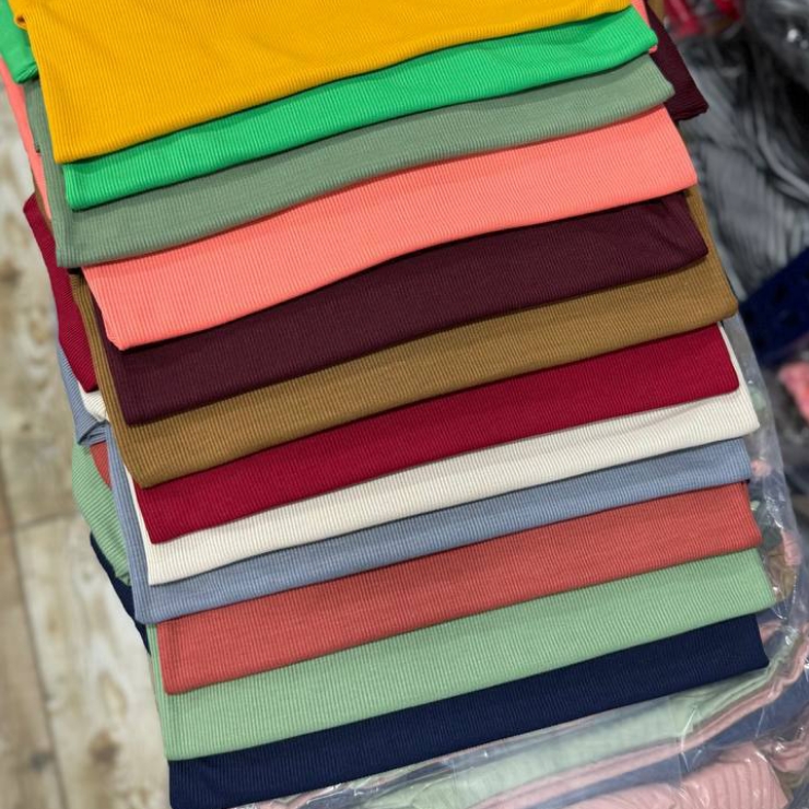 بلوزاستین بلند یقه دلبر عمده (پک 6 عددی)