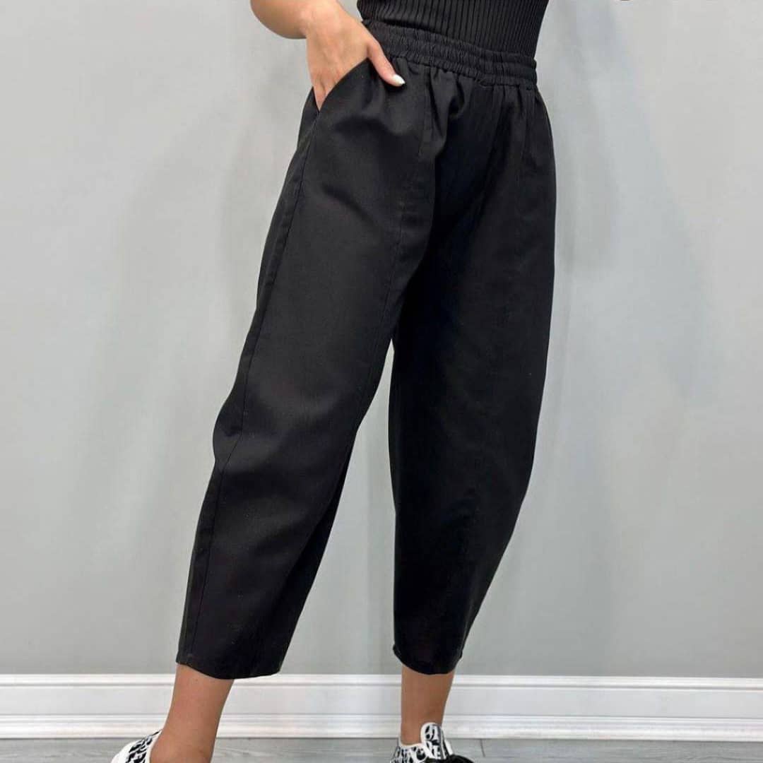 شلوار مام استایل خط دوخت اتو (پک 7 عددی)