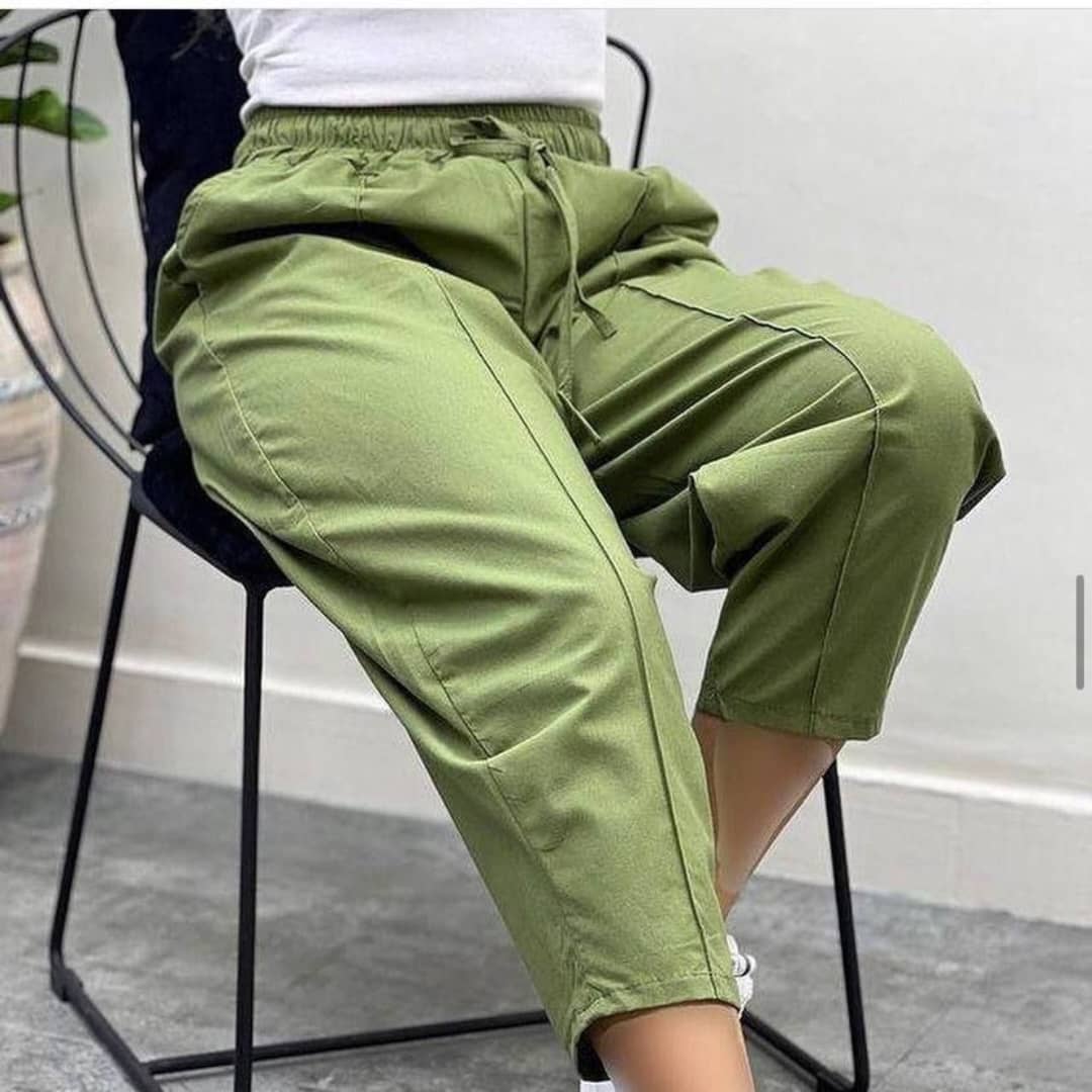 شلوار مام استایل خط دوخت اتو (پک 7 عددی)