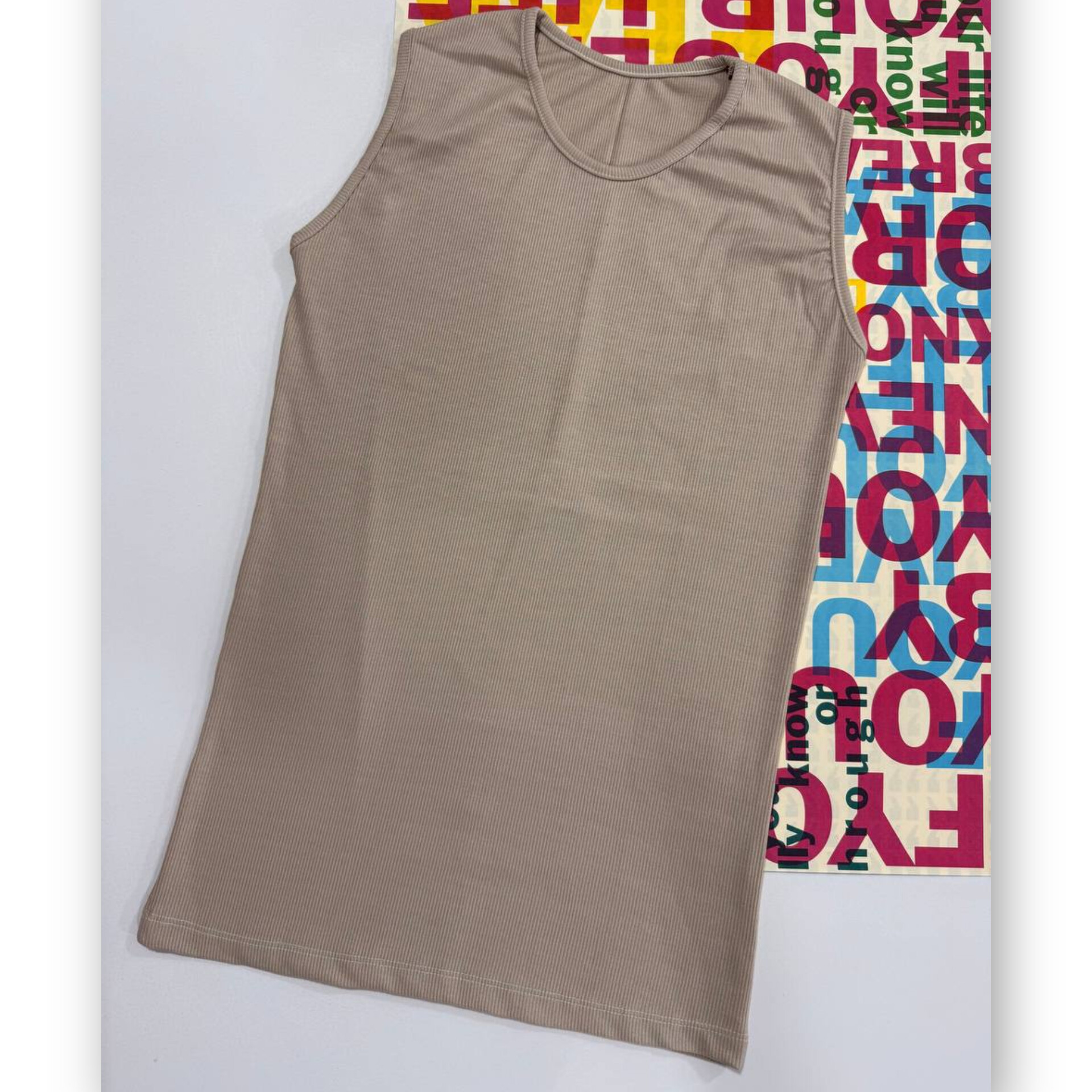 تاپ بیسیک قد بلند ۷۰ عمده(پک 5 عددی)