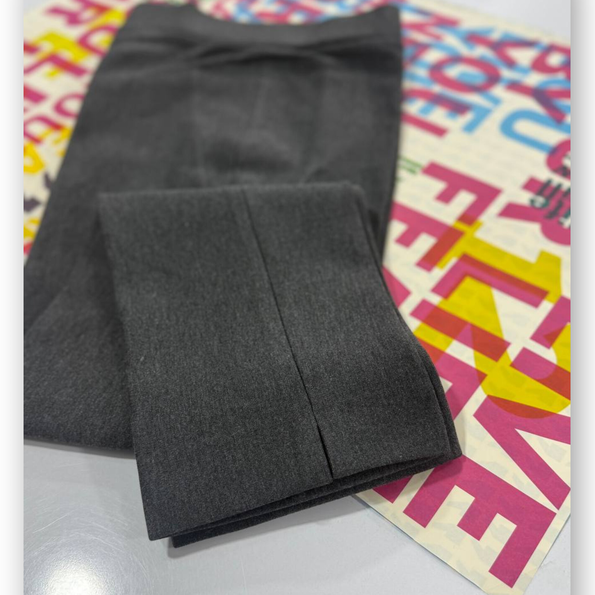 شلوار لگ سورن دمپا قد ٩٠ چاکدار سایز بزرگ عمده (پک 3 عددی)