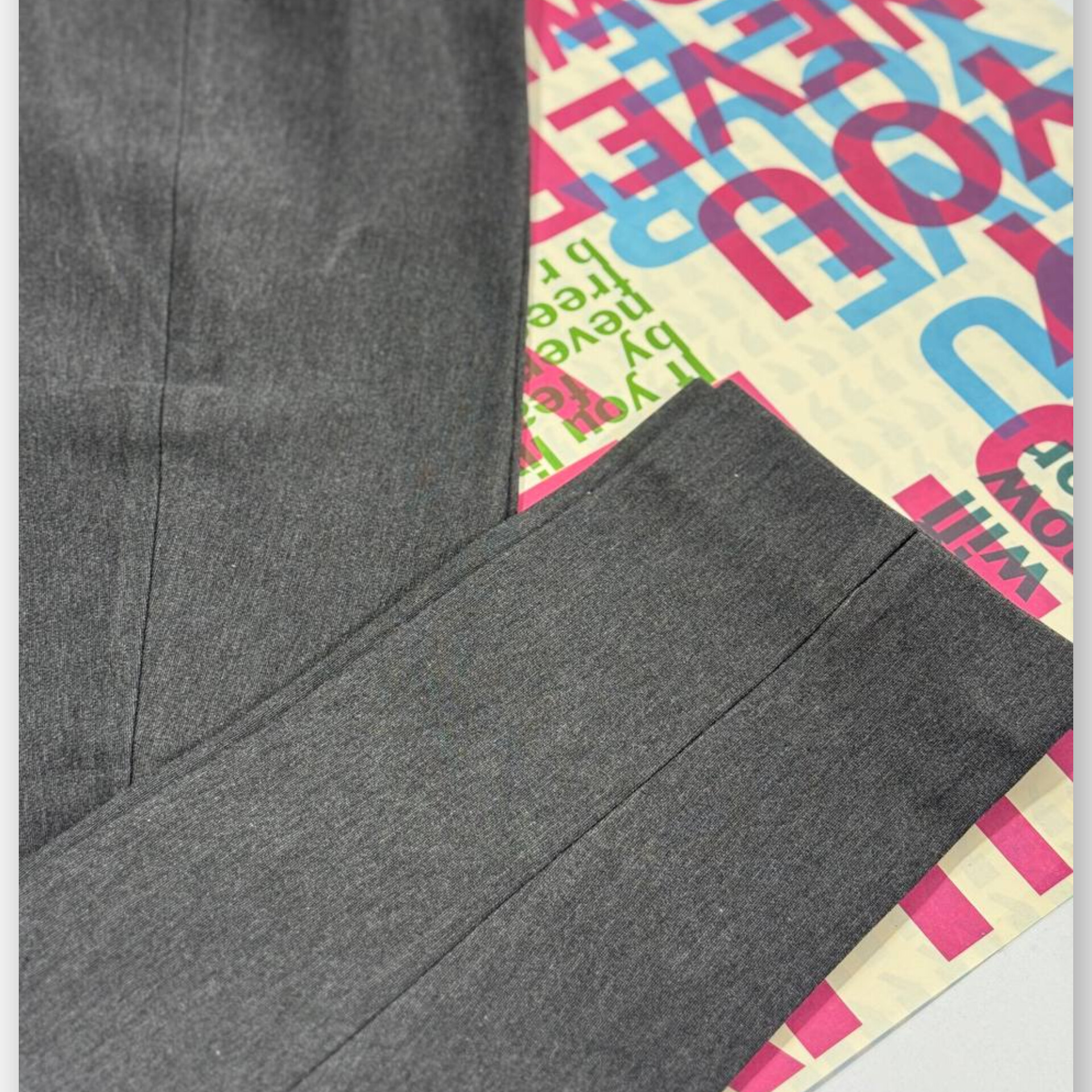 شلوار لگ سورن دمپا قد ٩٠ چاکدار سایز بزرگ عمده (پک 3 عددی)