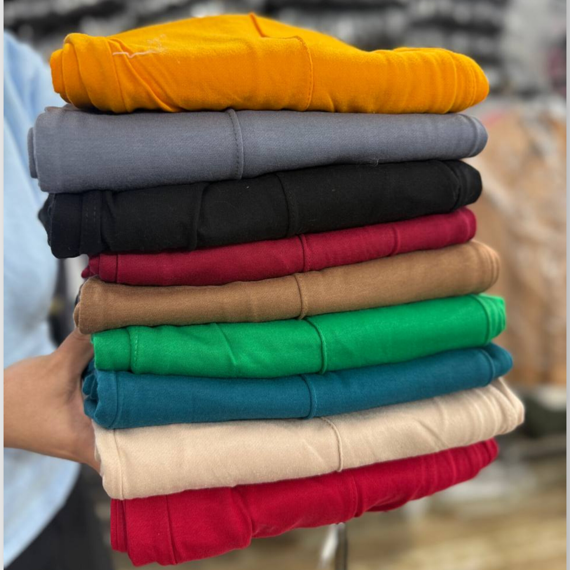 شلوار بگ خط اتو عمده (پک 5 عددی)