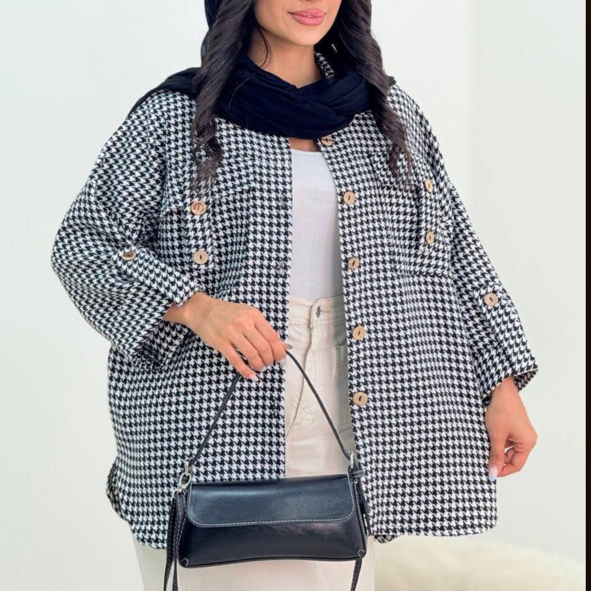 مانتو جیب صلیبی پیچازی عمده (پک 4 عددی)