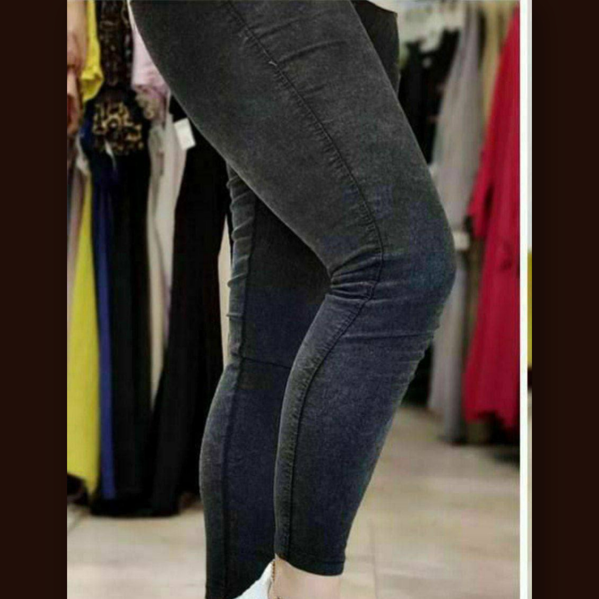 شلوار لی جذب قد ۹۰ تا ۹۴ عمده (پک 6 عددی)