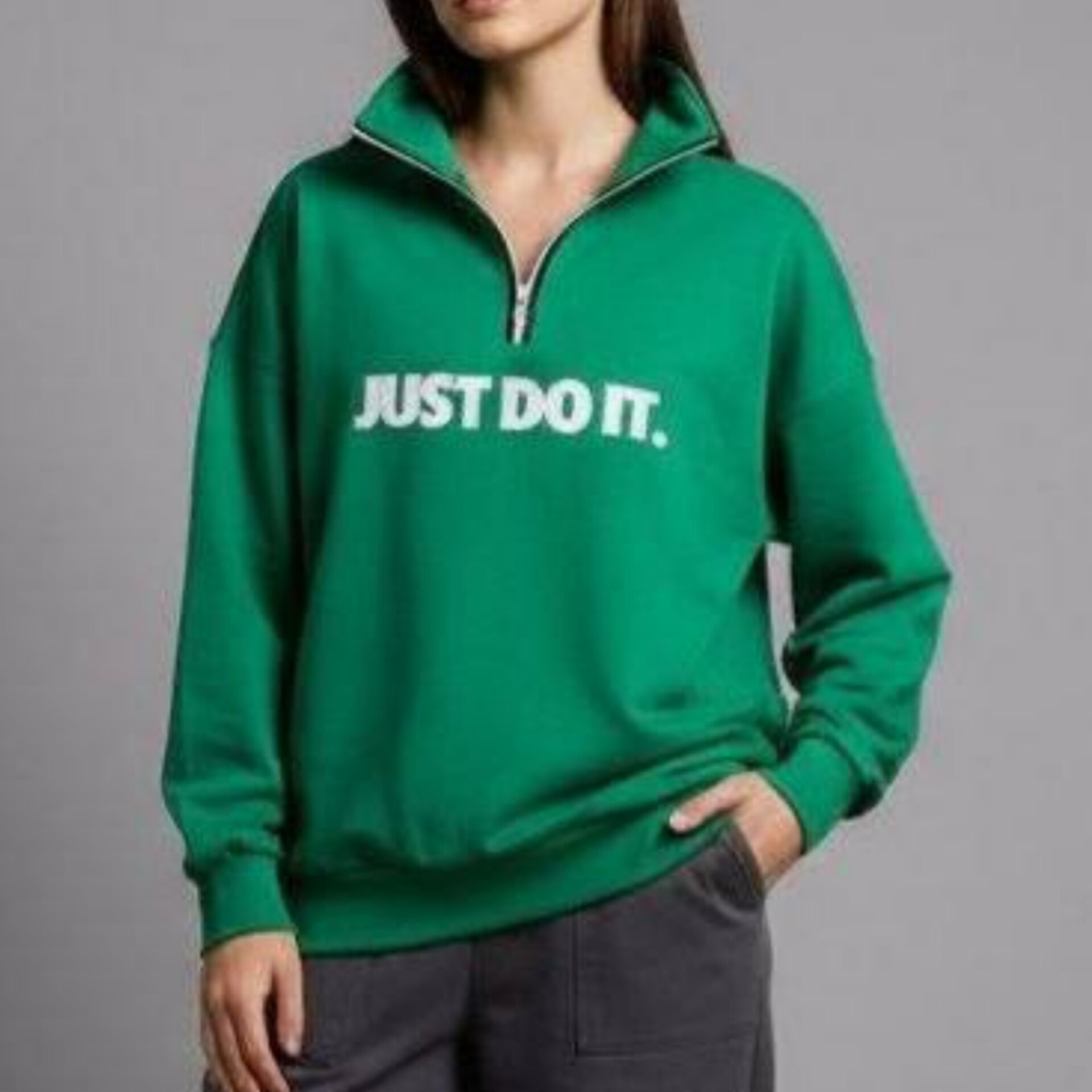 بلوز نیم زیپ یقه ۸ سانتی عمده (پک 6 عددی)