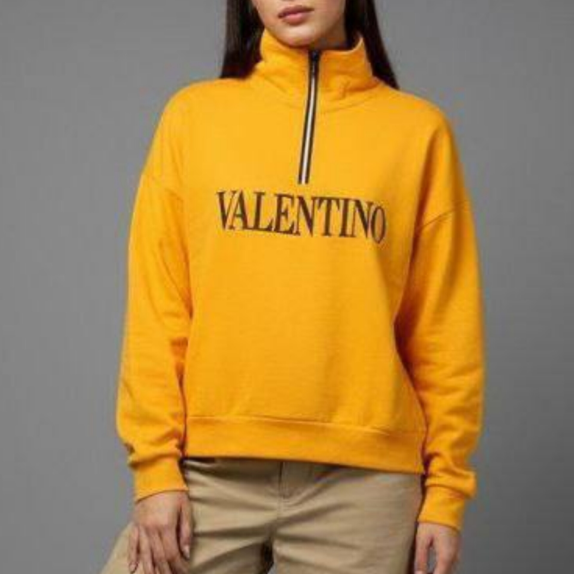 بلوز نیم زیپ یقه ۸ سانتی عمده (پک 6 عددی)