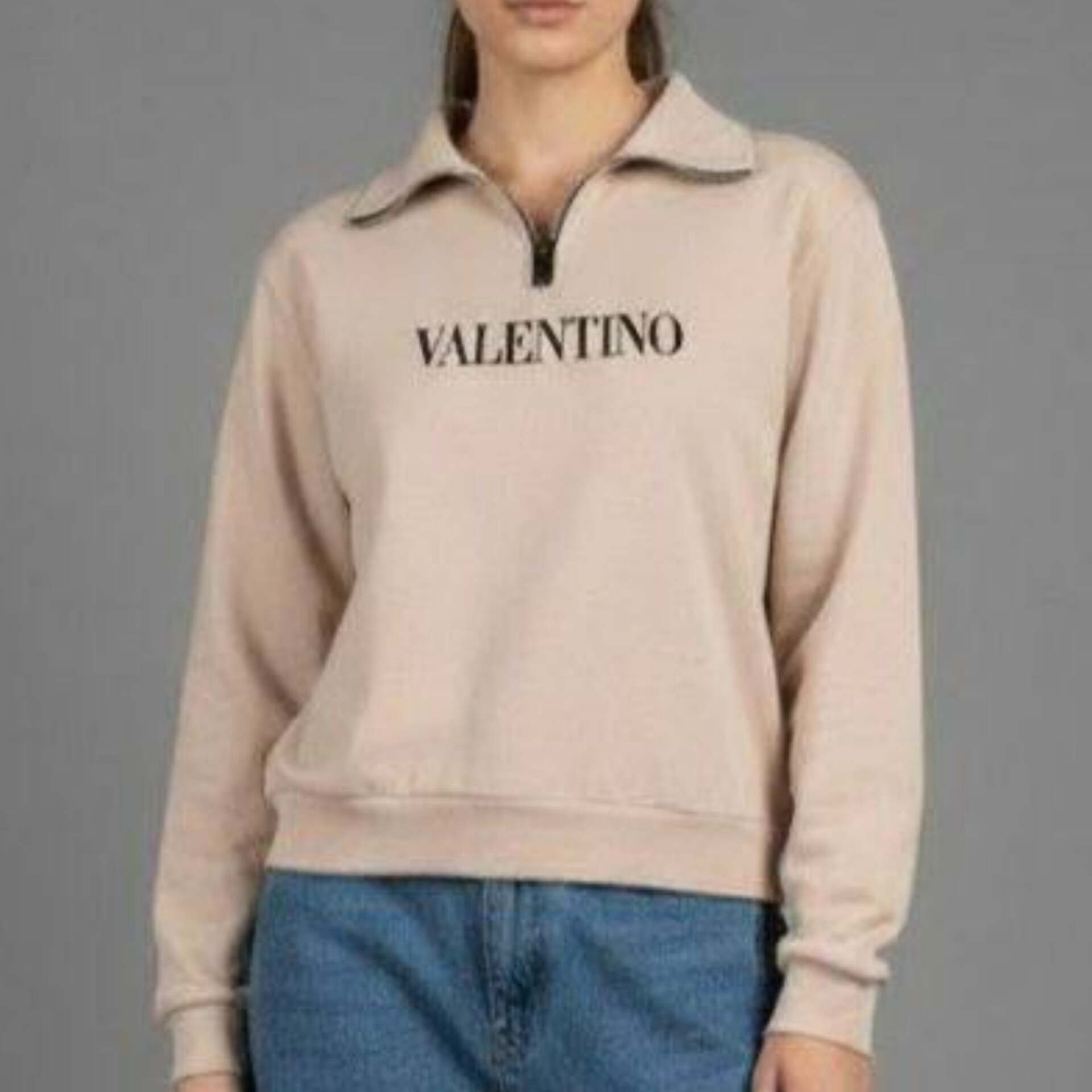 بلوز نیم زیپ یقه ۸ سانتی عمده (پک 6 عددی)