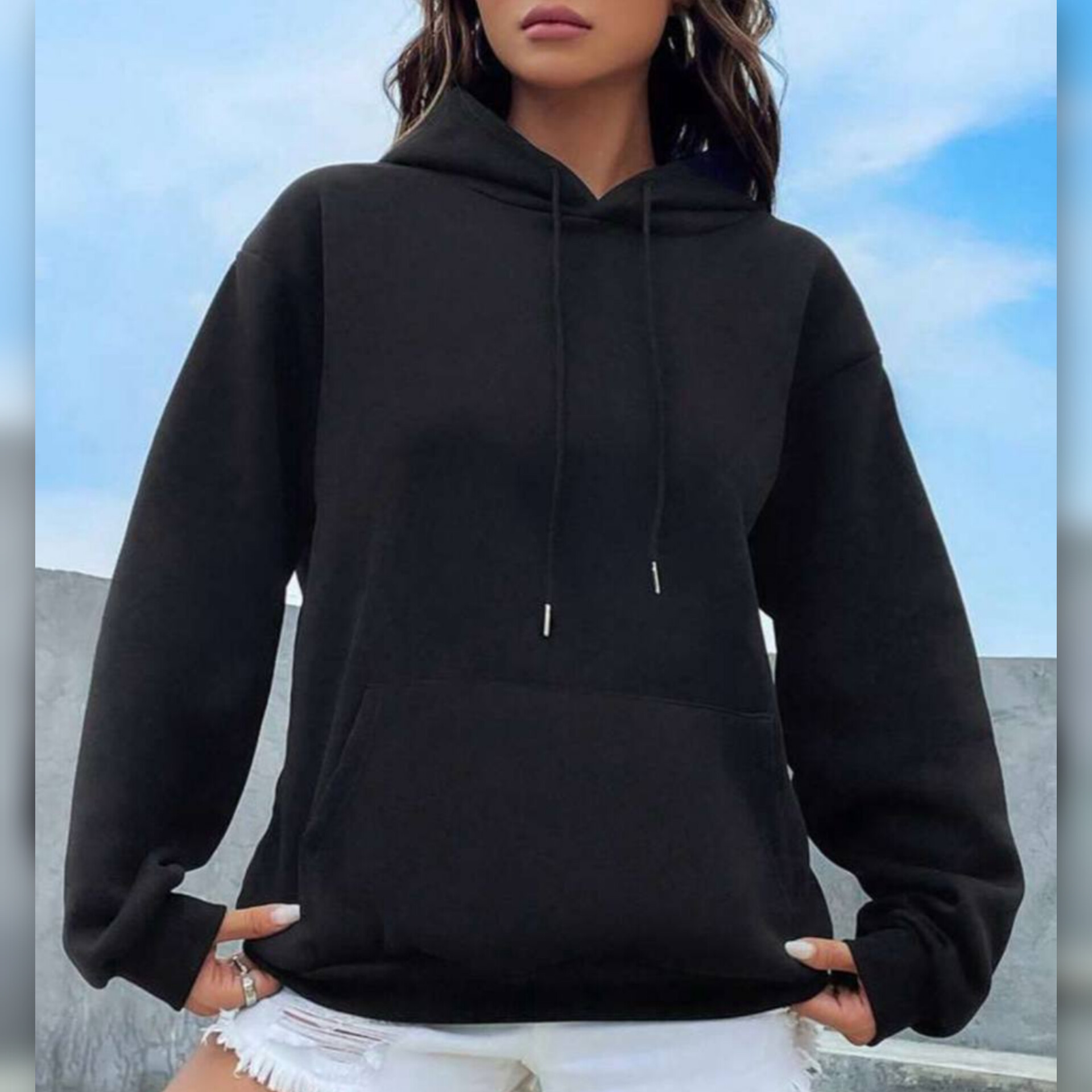 هودی بیسیک جیب کانگورویی (پک 6 عددی)