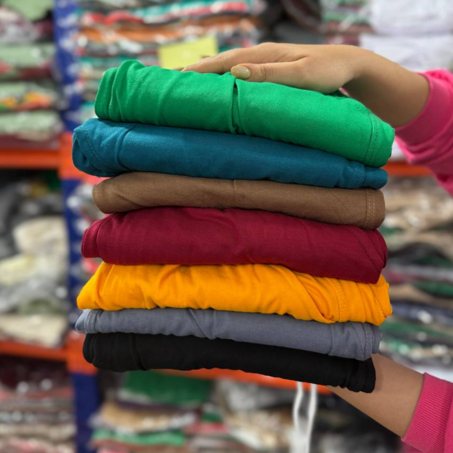 شلوار جاگر کمر کش عمده (پک 5 عددی)