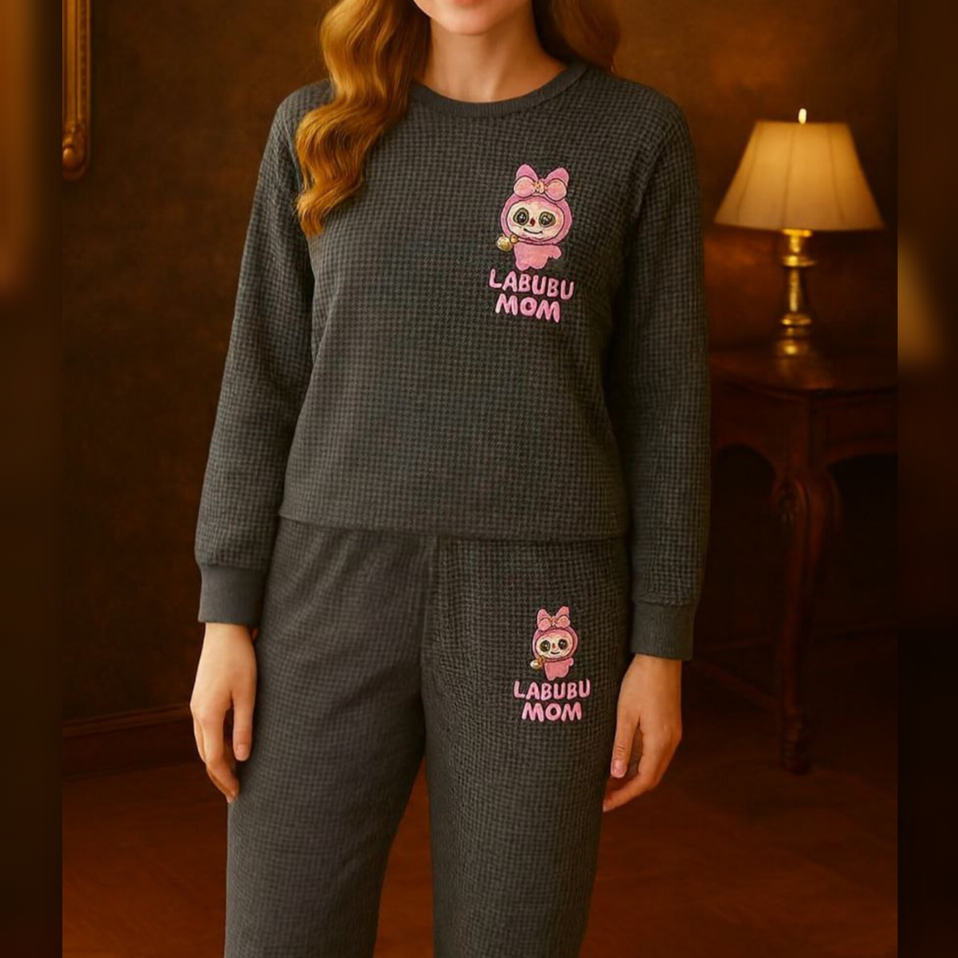 ست بلوز شلوار لبوبو عمده (پک 4 عددی)